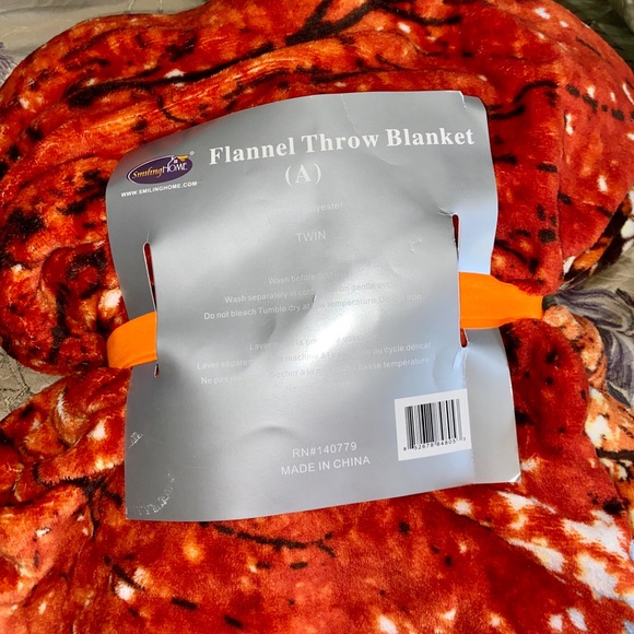 Flannel Throw Blanket - Picture 2 of 2